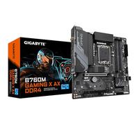 GIGABYTE B760M GAMING X AX DDR4 Carte Mère - Compatible avec les processeurs Intel Core 14e génération, VRM numérique 8+1+1 phases, jusqu'à 5333MHz DDR4 (OC), 2x PCIe 4.0 M.2, Wi-Fi 6E, LAN 2.5GbE, USB 3.2 Gen 2