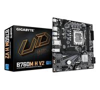 GIGABYTE Carte mère B760M H V2 – Intel 14e gen, DDR5 jusqu'à 8000 MHz (O.C.), VRM 5+1+1, M.2 PCIe 4.0
