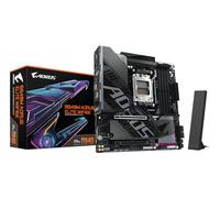GIGABYTE B840M AORUS Elite WIFI6E Carte Mère - Processeurs AMD Ryzen 9000, 10+2+2 Phases VRM, Jusqu’à 8200 MHz DDR5 (O.C.), 2 x M.2 PCIe 4.0, Wi-FI 6E, LAN 2.5 GbE, USB 3.2 Gen 2