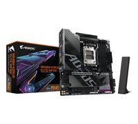 GIGABYTE B840M AORUS ELITE WIFI6E Carte Mère - Processeurs AMD Ryzen 9000, 10+2+2 phases VRM, jusqu'à 8200 MHz DDR5 (O.C.), 2 x M.2 PCIe 4.0, Wi-Fi 6E, LAN 2.5 GbE, USB 3.2 Gen 2