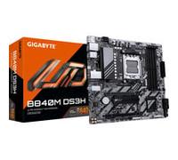 GIGABYTE B840M DS3H Carte mère - Processeurs AMD Ryzen 9000, VRM 8+2+2 Phases, jusqu'à 8200 MHz DDR5, 2xPCIe 4.0 M.2, LAN 2.5GbE, USB 3.2 Gen 1