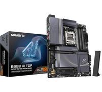 GIGABYTE B850 AI TOP Carte Mère - Processeurs AMD Ryzen Série 9000, 16+2+2 phases VRM numériques, jusqu'à 8600MHz DDR5 (OC), 2xPCIe 5.0 + 1xPCIe 4.0 M.2, LAN 10GbE, WIFI 7, USB 3.2 Gen 2x2