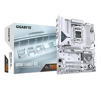 GIGABYTE B850 EAGLE ICE Carte Mère - Processeurs AMD Ryzen série 9000, VRM numérique 8+2+2 phases, jusqu'à 8200 MHz DDR5 (O.C), 1 x M.2 PCIe 5.0 + 2 x M.2 PCIe 4.0, LAN 2.5 GbE, USB 3.2 Gen 2