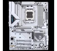 GIGABYTE B850 EAGLE WIFI7 ICE Carte mère - Processeurs AMD Ryzen série 9000, VRM numérique 8+2+2 phases, jusqu'à 8200 MHz DDR5 (O.C.), 1x M.2 PCIe 5.0 + 2x M.2 PCIe 4.0, Wi-Fi 7, LAN 2.5 GbE, USB 3.2 Gen 2