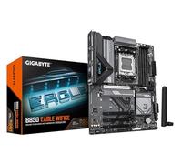 GIGABYTE B850 Eagle WIFI6E Carte Mère - AMD Ryzen 9000 Series CPUs, VRM numérique 8+2+2 Phases, jusqu'à 8200MHz DDR5 (OC), 1xPCIe 5.0 + 2xPCIe 4.0 M.2, LAN GbE, WiFi 6E, USB 3.2 Gen 2
