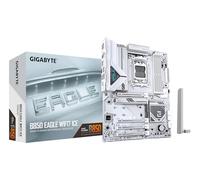 GIGABYTE B850 EAGLE WIFI7 ICE Carte mère - Processeurs AMD Ryzen série 9000, VRM numérique 8+2+2 phases, jusqu'à 8200 MHz DDR5 (O.C.), 1x M.2 PCIe 5.0 + 2x M.2 PCIe 4.0, Wi-Fi 7, LAN 2.5 GbE, USB 3.2 Gen 2