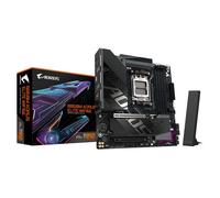 GIGABYTE B850M AORUS ELITE WIFI6E Carte mère - Processeurs AMD Ryzen série 9000, VRM numérique 12+2+2 phases, jusqu'à 8200 MHz DDR5 (O.C.), 1x M.2 PCIe 5.0 + 1x M.2 PCIe 4.0, Wi-Fi 6E, LAN 2.5 GbE, US