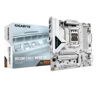 GIGABYTE B850M EAGLE WIFI6E ICE Carte Mère – Processeurs AMD Ryzen série 9000, VRM numérique 8+2+2 phases, jusqu’à 8200 MHz DDR5 (OC), 1 x M.2 PCIe 5.0 + 1 x PCIe 4.0, Wi-Fi 6E, LAN 2.5 GbE, USB 3.2 Gen 2