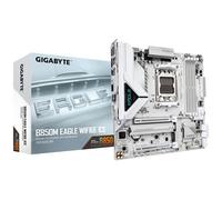 GIGABYTE B850M EAGLE WIFI6E ICE Carte Mère - Processeurs AMD Ryzen série 9000, VRM numérique 8+2+2 phases, jusqu'à 8200 MHz DDR5 (OC), 1 x M.2 PCIe 5.0 + 1 x PCIe 4.0, Wi-Fi 6E, LAN 2.5 GbE, USB 3.2 G