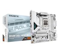 GIGABYTE B850M Eagle WIFI6E Ice Carte Mère - Processeurs AMD Ryzen série 9000, VRM numérique 8+2+2 Phases, Jusqu’à 8200 MHz DDR5 (OC), 1 x M.2 PCIe 5.0 + 1 x PCIe 4.0, Wi-FI 6E, LAN 2.5 GbEa