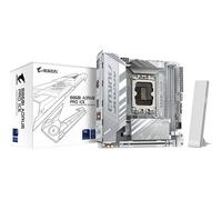 GIGABYTE B860I AORUS PRO ICE Carte mère - Processeurs Intel Core Ultra, VRM 8+1+2+1 phases, jusqu'à 9200MHz DDR5, 1xPCIe 5.0 + 1xPCIe 4.0 M.2, LAN 2,5 GbE, WIFI 7, Thunderbolt 4