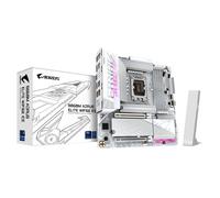 GIGABYTE B860M AORUS ELITE WF6E ICE Carte mère - Processeurs Intel Core Ultra, VRM 12+1+2+1 phases, jusqu'à 9200MHz DDR5, 1xPCIe 5.0 + 2xPCIe 4.0 M.2, LAN 2,5 GbE, WIFI 6E, USB 4