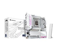 GIGABYTE B860M AORUS Elite WIFI6E Ice Carte mère - Processeurs Intel Core Ultra, VRM 12+1+2+1 Phases, jusqu'à 9200MHz DDR5, 1xPCIe 5.0 + 2xPCIe 4.0 M.2, LAN 2,5 GbE, WiFi 6E, USB 4