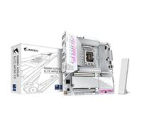GIGABYTE B860M AORUS ELITE WF6E ICE Carte mère - Processeurs Intel Core Ultra, VRM 12+1+2+1 phases, jusqu'à 9200MHz DDR5, 1xPCIe 5.0 + 2xPCIe 4.0 M.2, LAN 2,5 GbE, WIFI 6E, USB 4