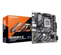 GIGABYTE Carte mère B860M E – Intel Core Ultra, VRM 4+1+2, DDR5 jusqu'à 8800MHz, 2x M.2, LAN 1GbE