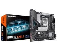 GIGABYTE B860M EAGLE Carte mère - Processeurs Intel Core Ultra, VRM 6+1+2+1 phases, jusqu'à 9066MHz DDR5, 1xPCIe 5.0 + 1xPCIe 4.0 M.2, LAN 2,5 GbE, USB 3.2 Gen 1