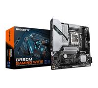 GIGABYTE B860M GAMING WIFI6 Carte Mère micro ATX - Intel LGA 1851, DDR5 jusqu'à 9066MHz, PCIe 5.0 M.2, 2.5GbE LAN, Wi-Fi 6E, USB 3.2 Gen1