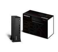 Gigabyte Brix Barebone Mini PC Ryzen R1505G, Radeon Vega 8, 2x HDMI 2.0 4K@60P, 2x GbE LAN, Wi-Fi BT4.2, 2x M.2, jusqu’à 32 Go DDR4, VESA