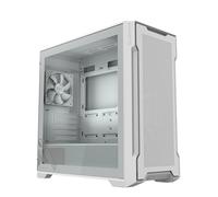 GIGABYTE C102 Glass Ice GB-C102GI Boîtier de Jeu PC en Verre trempé avec 2 Ventilateurs de 120 mm Blanc