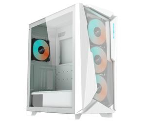 GIGABYTE C301 GLASS WHITE unité centrale Midi Tower Blanc