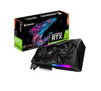 Gigabyte Carte Graphique AORUS GeForce RTX 3070 Master 8G, 3 Ventilateurs WINDFORCE, 8 Go 256 Bits GDDR6, GV-N3070AORUS M-8GD REV2.0
