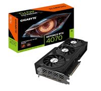 GIGABYTE Carte Graphique GeForce RTX 4070 WINDFORCE OC V2 12G - 12GB GDDR6, 192bit, PCI-E 4.0, 2490MHz Core Clock, 3 x DisplayPort 1.4a, 1 x HDMI 2.1a, NVIDIA DLSS 3, GV-N4070WF3OCV2-12GD