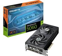 Gigabyte Carte graphique Nvidia GeForce RTX 5060 GeForce RTX 5060 8 GB GDDR7 RAM PCIe x8 NVIDIA G-Sync , overclockée, volcan, mode zero fan
