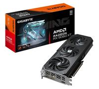GIGABYTE Radeon RX 9060 XT Gaming OC 8G Carte Graphique - 8GB GDDR6, 128bit, PCI-E 5.0, 3320 MHz Fréquence du cœur, 2 x DisplayPort, 1 x HDMI, GV-R9060XTGAMING OC-8GD