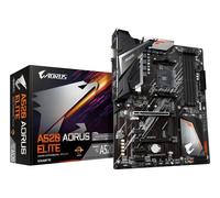 GIGABYTE Carte mère A520 AORUS ELITE - Compatible avec les processeurs AMD Ryzen série 5000 AM4, VRM numérique pur 5+3 phases, jusqu'à 4733MHz DDR4 (OC), PCIe 3.0 x4 M.2, LAN GbE, USB 3.2 Gen2