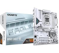 GIGABYTE B850 EAGLE ICE Carte Mère – Processeurs AMD Ryzen série 9000, VRM numérique 8+2+2 phases, jusqu’à 8200 MHz DDR5 (O.C), 1 x M.2 PCIe 5.0 + 2 x M.2 PCIe 4.0, LAN 2.5 GbE, USB 3.2 Gen 2