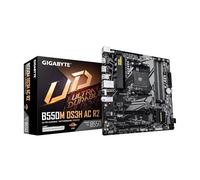 GIGABYTE Carte mère B550M DS3H AC R2 AMD AM4, Micro-ATX, DDR4, Dual M.2, SATA 6 Go/s, WIFI5, Realtek GbE LAN, PCIe 4.0