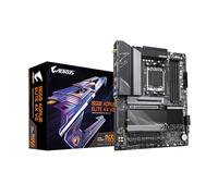 GIGABYTE Carte mère B650 AORUS Elite AX V2 AMD AM5 ATX, Prend en Charge Ryzen 9000/8000/7000 Series, DDR5, 12+2+2 Power Phase, PCIe 5.0 M.2, USB-C 3.2 Gen 2, WIFI6E, 2,5 GbE, EZ-Latch, Q-Flash, RGB