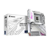 GIGABYTE Carte mère Z890 AORUS ELITE X ICE - Prend en charge les processeurs Intel Core Ultra (Série 2), VRM à 16+1+2 phases, jusqu'à 9500MHz DDR5 (OC), 1xPCIe 5.0 + 4xPCIe 4.0, Wi-Fi 7, LAN 2.5GbE, Thunderbolt 4