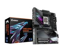 GIGABYTE Carte mère Z890 AORUS MASTER - Prend en charge les processeurs Intel Core Ultra (Série 2), VRM à 18+1+2 phases, jusqu'à 9500MHz DDR5 (OC), 2xPCIe 5.0 + 3xPCIe 4.0, Wi-Fi 7, LAN 10GbE, Thunderbolt 4
