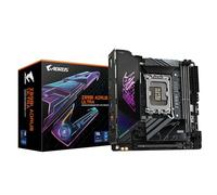 GIGABYTE Carte mère Z890I AORUS ULTRA - Prend en charge les processeurs Intel Core Ultra (Série 2), VRM à 8+1+2 phases, jusqu'à 8800MHz DDR5 (OC), 1xPCIe 5.0 + 1xPCIe 4.0, Wi-Fi 7, LAN 2.5GbE, Thunderbolt 4