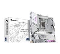 GIGABYTE Carte mère Z890M AORUS Elite WIFI7 Ice - Prend en Charge Les processeurs Intel Core Ultra (série 2), 12+1+2 Phases VRM, jusqu'à 8800MHz DDR5 (OC), 1xPCIe 5.0 + 2xPCIe 4.0, Wi-FI 7