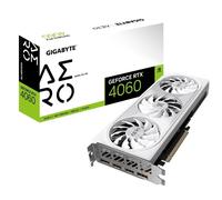 GIGABYTE Carte vidéo RTX 4060 GV-N4060AERO OC-8GD GDDR6 PCI-E 4.0 x 16
