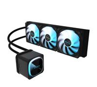 GIGABYTE Eagle 360 - Refroidisseur Liquide AIO pour processeur - Radiateur 360 mm, 3 Ventilateurs PWM Haut Volume de 120 mm, Compatible avec Intel LGA 1851/1700/115X/1200, AMD AM5/AM4, Noir