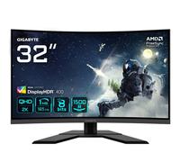 GIGABYTE G32QC A Moniteur de jeu incurvé 31,5" QHD - 2560 x 1440, 1500R, 165Hz, 1ms, 350 cd/m², FreeSync Premium Pro, Display HDR400, HDMI 2.0, DisplayPort 1.2