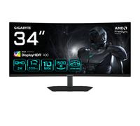 GIGABYTE G34WQC2 Moniteur Gaming Incurvé 34” WQHD - 3440 x 1440, 1500R, 200Hz, 1ms, 450 CD/m², AMD FreeSync Premium, DisplayHDR 400, HDMI 2.0, Displayport 1.4
