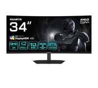GIGABYTE G34WQC2 Moniteur Gaming Incurvé 34” WQHD - 3440 x 1440, 1500R, 200Hz, 1ms, 450 CD/m², AMD FreeSync Premium, DisplayHDR 400, HDMI 2.0, Displayport 1.4