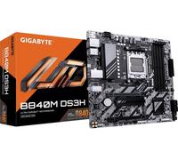 Gigabyte GA-B840M DS3H Carte mère Socket (PC) AMD® AM5 Facteur de forme (détails) Micro-ATX Chipset de la carte mère AMD® B840