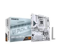 GIGABYTE B850 Eagle WIFI7 Ice Carte mère - Processeurs AMD Ryzen série 9000, VRM numérique 8+2+2 Phases, jusqu'à 8200 MHz DDR5 (O.C.), 1x M.2 PCIe 5.0 + 2X M.2 PCIe 4.0, Wi-FI 7, LAN 2.5 GbE