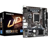 Gigabyte GA-H610M H V2 (1700) Carte mère Socket (PC) Intel® 1700 Facteur de forme (détails) Micro-ATX Chipset de la carte mère Intel® H610
