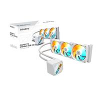 GIGABYTE Gaming 360 Ice Refroidisseur Liquide pour CPU - 3x120 mm Ventilateurs ARGB, Mécanisme d'emboîtement Coulissant, Daisy-Chain, Compatible Intel LGA 1851 et AMD AM5