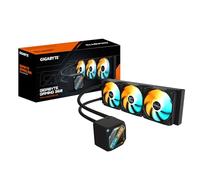 GIGABYTE Gaming 360 Refroidisseur Liquide pour CPU - 3x120 mm Ventilateurs ARGB, Mécanisme d'emboîtement Coulissant, Daisy-Chain, Compatible Intel LGA 1851 et AMD AM5
