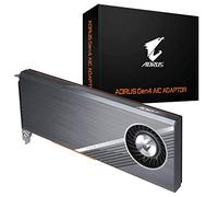 Gigabyte GC-4XM2G4 (Adaptateur AIC AORUS Gen4, Full PCIe 4.0, Solution Thermique avancée pour SSD PCIe 4.0)