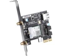 Gigabyte GC-WBAX200 - Intégré - Sans fil - PCI Express - WLAN / Bluetooth - 2400 Mbps - Noir