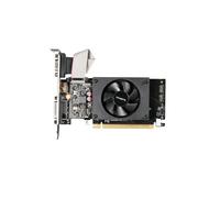 GIGABYTE GeForce GT 710 2GB GDDR3, Fréquence 954MHz, PCI Express 2.0, Sorties HDMI/DVI-D/VGA, DirectX 12, OpenGL 4.5, Refroidissement Actif