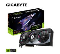 Gigabyte GeForce RTX 4060 Ti AORUS ELITE - 8 Go GDDR6, PCIe 4.0 x16, WINDFORCE, RGB Fusion, Double BIOS